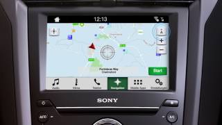 Ford SYNC 3 Überblick Navigation [upl. by Gudrin398]