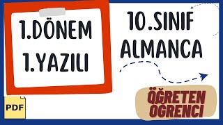 10Sınıf Almanca 1Dönem 1Yazılı 1SENARYO [upl. by Sukramaj628]