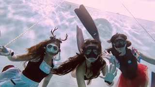 Freediving Girls’ Selfie Together [upl. by Eloise]