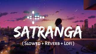 Satranga Slowed  Reverb  Arijit Singh  Animal [upl. by Shute]