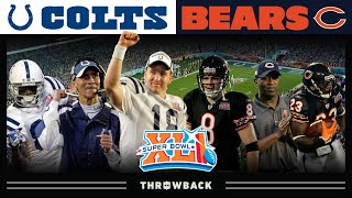 The Weirdest Super Bowl QB Matchup Colts vs Bears Super Bowl 41 [upl. by Rillings]