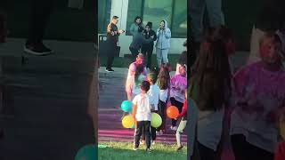 HOLI celebrating in Ohio USA 🇺🇸 plz like and subscribe me [upl. by Grous]