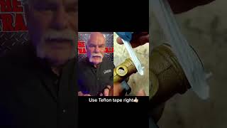 Use Teflon Tape the RIGHT WAY [upl. by Brier]