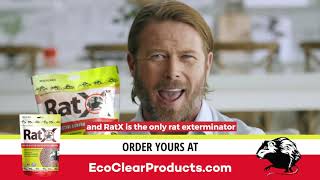 RatX  Get Rid of Rats The Safe Way ☠️ 🐀 🌿  EcoClear Products [upl. by Nhguavahs]