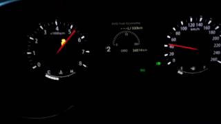 KIA Optima 20 CVVL 0130kmh acceleration [upl. by Aliuqehs]