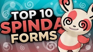 Top 10 Favorite Spinda Forms Spot Patterns [upl. by Sihonn]