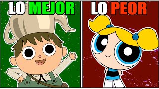 Lo PEOR a lo MEJOR de CARTOON NETWORK según IMDb [upl. by Barbra]