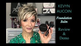 Kevyn Aucoin Foundation Balm Review amp Demo [upl. by Aidualk318]