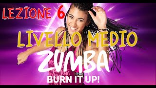 Zumba livello intermedio Lezione 6 di 30 minuti con ZUMBA Burn it up Nintendo Switch [upl. by Silvano32]