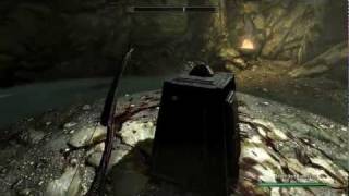 Skyrim Rebels Cairn walkthrough and Daedric War axe  Commentary [upl. by Nehtanhoj]