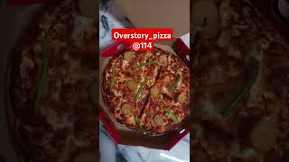 Chicken sausage and corn capsicum Ovenstory pizza 144 [upl. by Ahsimit994]