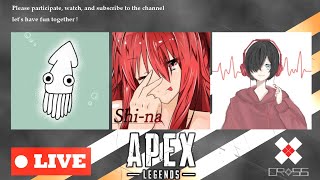 【apex】3 三馬鹿ランク配信！【Cross】 [upl. by Ahsima594]