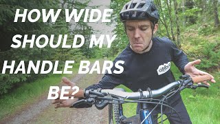 How to choose the perfect handlebar width  2 Minute Tips [upl. by Koval]