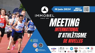 Immobel International Athletics Meeting of Nivelles 2024 [upl. by Jann853]