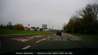 Following signs to Stubbington  Brockhurst Roundabouts [upl. by Ocramed]