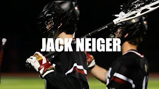 Jack Neiger  Goalie 2024 Amherst 28 Lacrosse Senior Year Highlights 2024 [upl. by Krm]