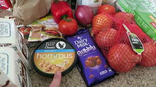 GROCERY HAUL AUSSIE FAMILY OF 3 [upl. by Meesan726]