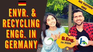 Bachelors in Environmental and Recycling Engineering in Germany  Hochschule Nordhausen ft inRET [upl. by Muire]