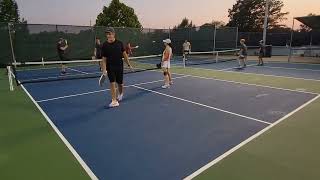 What a Fun Point Jake  Rich vs Lily  Glenn Pickleball rec play Highlights August 6th [upl. by Aja]