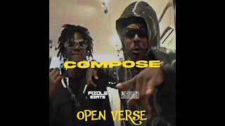 Ladipoe  Compose ft Taves OPEN VERSE  Instrumental BEAT  HOOK By Pizole Beats [upl. by Tali]