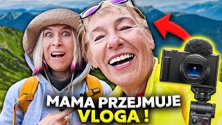 MOJA MAMA NAGRYWA VLOGA w SZWAJCARII  😂  Agnieszka Grzelak Vlog [upl. by Nashom]