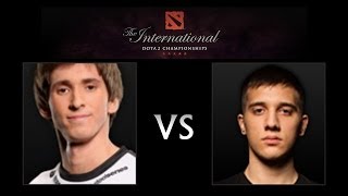 Dendi vs Arteezy  TI4 [upl. by Nuahsad]