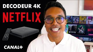 DECODEUR 4KUHD  comment se connectercréer un compte NETFLIX [upl. by Batruk]