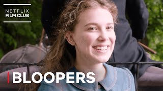 Enola Holmes Official Blooper Reel  Netflix [upl. by Solon]