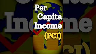 What is Per Capita Income PCI or Average Income  development class10boards viral [upl. by Nnel909]