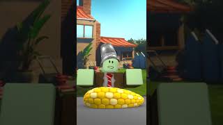 🧟 sushimonsters vs Plants 🌻 RobloxAnimation shorts short memes roblox asmr [upl. by Gardia]