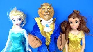 Frozen Elsa Neden Prensi Canavara dönüştürdü Prenses Bella Niloya Heidi ne yapacak Aldırma Şarkısı [upl. by Nereen856]