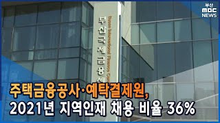 부산이전 금융 공기업들 지역인재 채용 확대 20220106목뉴스데스크부산MBC [upl. by Leamse635]