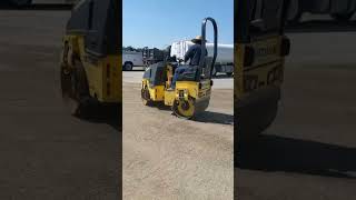 BOMAG’s BW 120 AD e tandem roller with electric drive as seen at World of Asphalt 2024 [upl. by Atinaj]