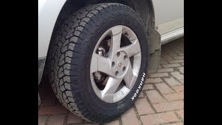 HANKOOK dynapro atm rf10 23560r16 сменил AMTEL Cruise 4x4 21565R16 [upl. by Gerianne997]