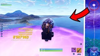 JE SUIS RENTRE DANS LE NOUVEAU NUAGE DU CUBE EN QUAD Fortnite Battle Royale Event Cauchemars [upl. by Afton91]