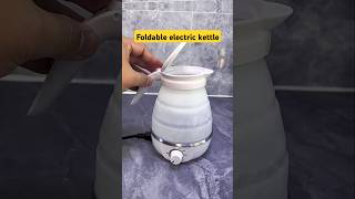 Foldable electric kettle for traveller smartgadgets travelgadgets unboxing [upl. by Teyugn601]