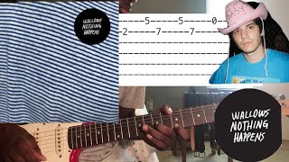 Wallows  Treacherous Doctor Guitar Tutorial [upl. by Lesh728]