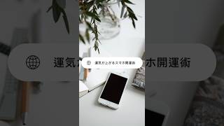 運気が上がるスマホ開運術開運 スマホ 運気アップ 縁起物 金運 スマホカバー 金運アップ 開運術 [upl. by Kolk]