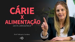 Cárie x alimentos Dieta Cariogênica [upl. by Pilloff]