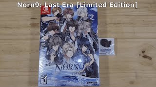 Unboxing Norn9 Last Era Limited Edition Switch [upl. by Nerval]