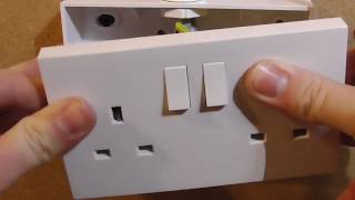 How To Wire A Double Socket [upl. by Sydel]