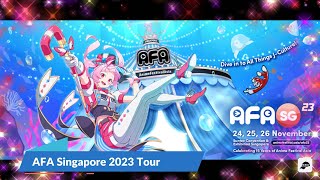 AFA Singapore 2023 Tour in less than 30mins [upl. by Fiore]