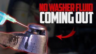 4 Reasons Your Washer Fluid Not Coming Out  How to Fix [upl. by Swane316]