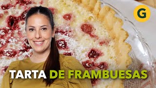 TARTA de FRAMBUESAS 🥧 de la mano de Estefanía Colombo  El Gourmet [upl. by Dorehs]