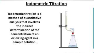 Redox titration Iodometry [upl. by Ehcor361]