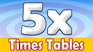 5 x Times Table Math Song [upl. by Chavey]