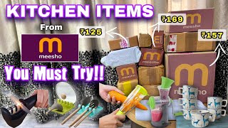 13 Meesho Kitchen Items You Must Have 😍Part1  Meesho Kitchen Finds [upl. by Wynn449]