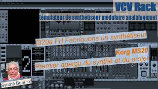 320a Fr  Fabriquons un synthétiseur  Korg MS20  Aperçu du synthétiseur amp du projet [upl. by Htbazile490]