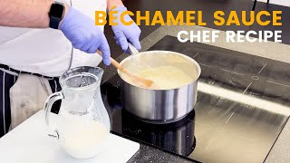 Perfect Béchamel Sauce  White Sauce [upl. by Ydnab947]