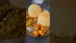 Aajka breakfast kachori Kachori aludum shorts cookingviralvideo cookingvlog food foodies [upl. by Littell]